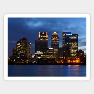 Canary Wharf, London Sticker